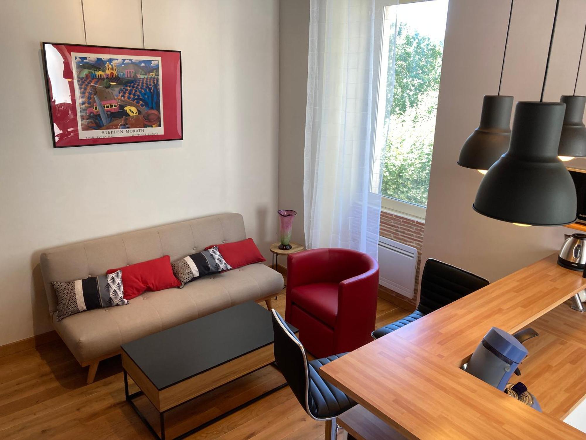 Ferienwohnung Duplex De La Republique Millau Exterior foto